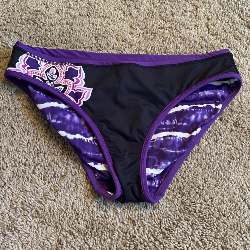 Athleta reversible bikini bottom size small